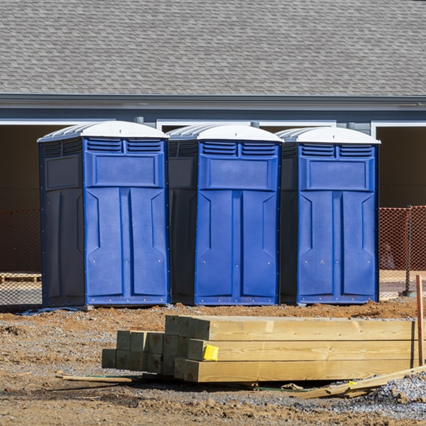 are there any restrictions on where i can place the porta potties during my rental period in Reynolds MO